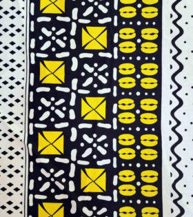 Printed Mini-Matt - Ethnic - Black