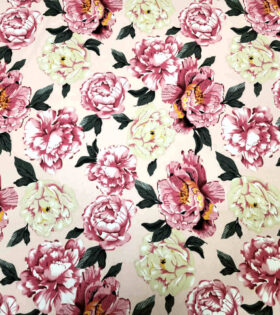 Printed Bon Bon - Floral - Peach