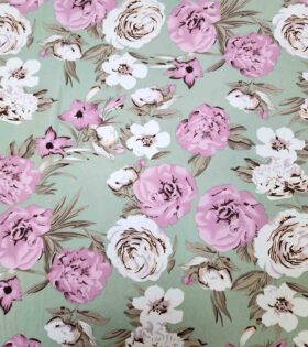 Printed Bon Bon - Floral - Sage