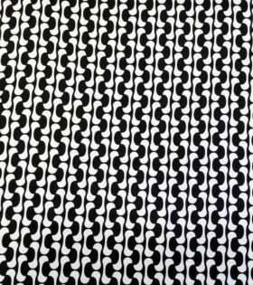 Rayon Challis - Abstract - Black