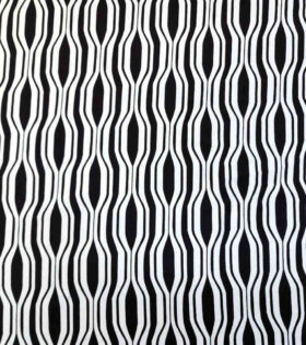 Rayon Challis - Abstract - Black