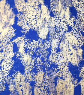 Foil Look Scuba - Royal Blue