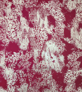 Foil Look Scuba - Maroon