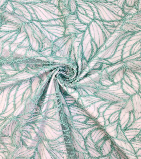 Caviar Leaf Tulle - Sage