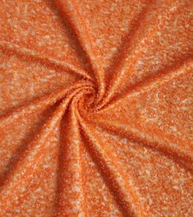 Juliet Beaded Tulle - Orange