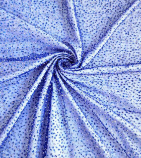 Kendal Beaded Tulle - Royal Blue