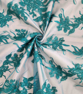 Liya Evening Tulle - Emerald Green