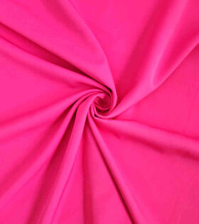 Plain Barbie Crepe - Cerise Pink