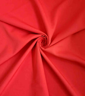Plain Barbie Crepe - Fiery Red