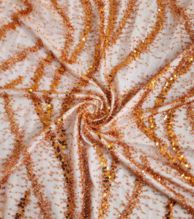 Rolex Evening Tulle - Rust