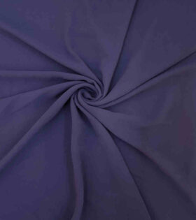 Stretch Crepe Chiffon - Charcoal