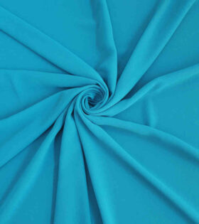 Stretch Crepe Chiffon - Peacock