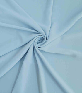 Stretch Crepe Chiffon - Powder Blue