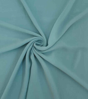 Stretch Crepe Chiffon - Aqua