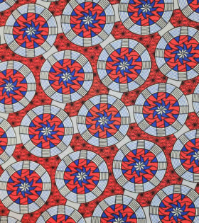 Printed Mini-Matt - Abstract - Red