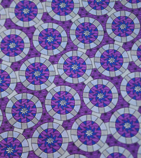 Printed Mini-Matt - Abstract - Purple
