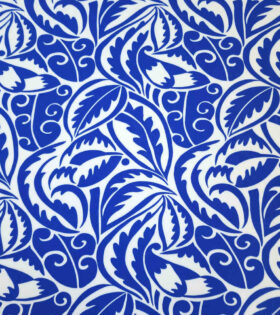 Printed 4-Way Stretch - Royal Blue