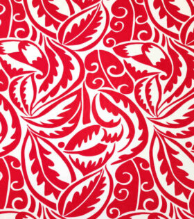 Printed 4-Way Stretch - Red