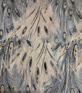 Brocade Valencia - Grey
