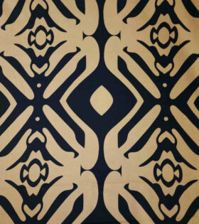 Printed Mini-Matt - Abstract - Beige