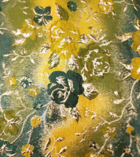 Brocade Floral - Mustard