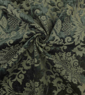 Laurenz Upholstery - Damask - Denim Blue