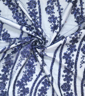 Savannah Evening Tulle - Navy Blue