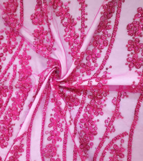 Savannah Evening Tulle - Cerise Pink
