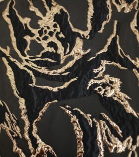 Brocade Glamour Organdy - Black