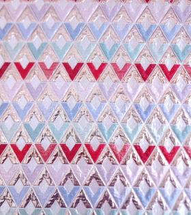 Brocade Lurex - Red