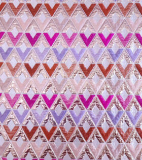 Brocade Lurex - Cerise Pink