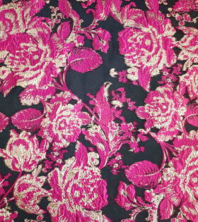 Brocade Glamour Organdy - Cerise Pink