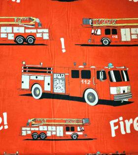 Character Sheeting - Fire Trucks