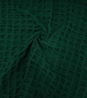 Bubble Crinkle Knit - Bottle Green
