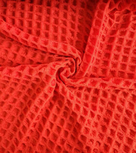 Bubble Crinkle Knit - Orange