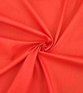 Cotton Poplin Spandex - Burnt Orange