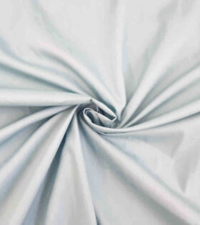 Cotton Poplin Spandex - Duck Egg