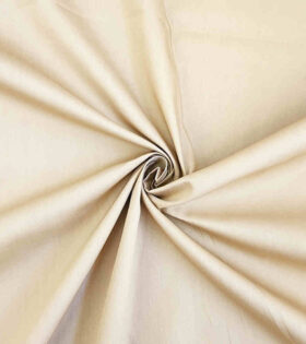 Cotton Poplin Spandex - Stone