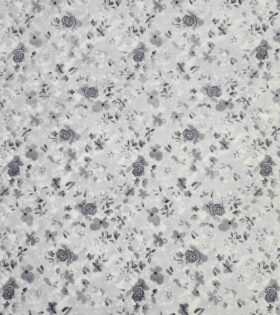 Printed Cotton Poplin - Grey