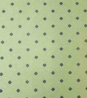 Printed Cotton Poplin - Lime