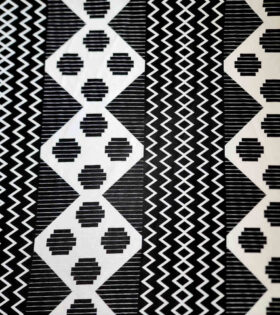 Printed Mini-Matt - Abstract - Black