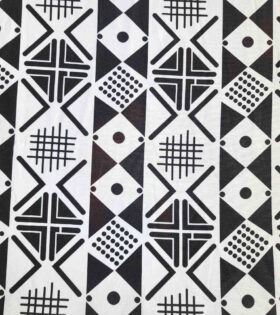 Printed Mini-Matt - Abstract - Black