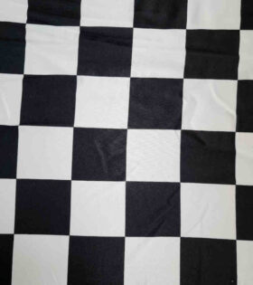 Printed Mini-Matt - Blocks - Black