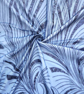 Caviar Tulle - Navy Blue