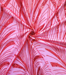 Caviar Tulle - Red