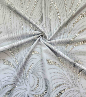 Caviar Tulle - Silver