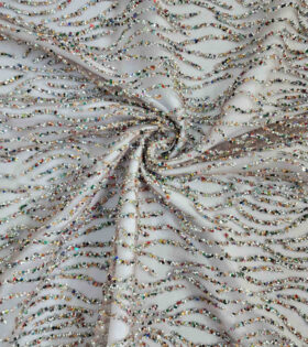 Mila Spankle Tulle - Mushroom