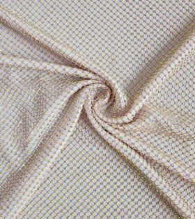 Rhinestone Mesh - Peach