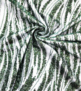 Siena Tulle - Bottle Green