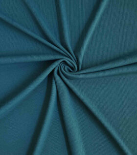 Plain T-Shirting Rib - Bottle Green